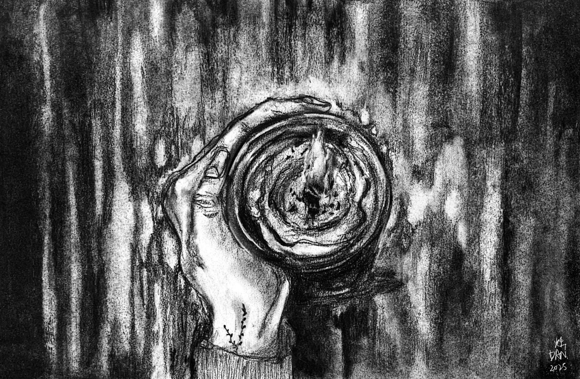 素描心聲-暖手燭